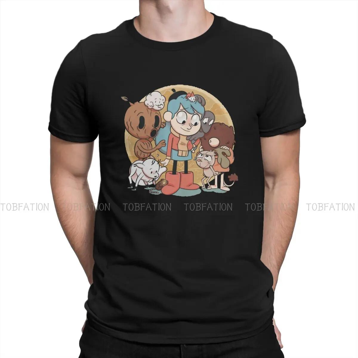 Hilda Touching Cartoon Crewneck TShirts Doll Personalize Homme T  Hipster Tops 6XL